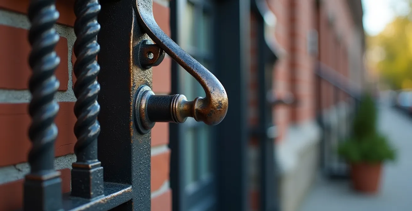 Scène de rue résidentielle à Verdun avec familles et vélos devant des plex typiques