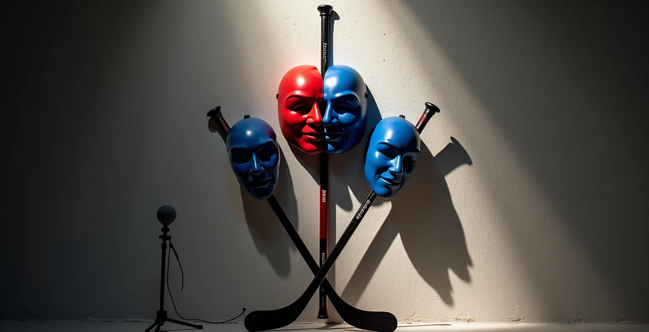 Match d'improvisation de la LNI avec joueurs en action sur scène